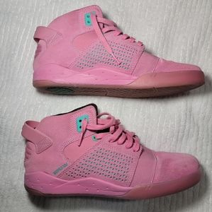 Supra, pink and teal, 9.5 men's sneakers